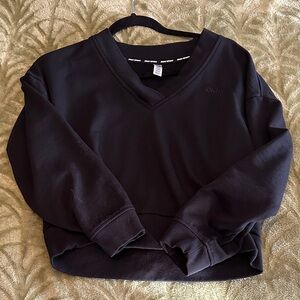 NWOT DKNY Sport Croppe V neck sweater size xs
